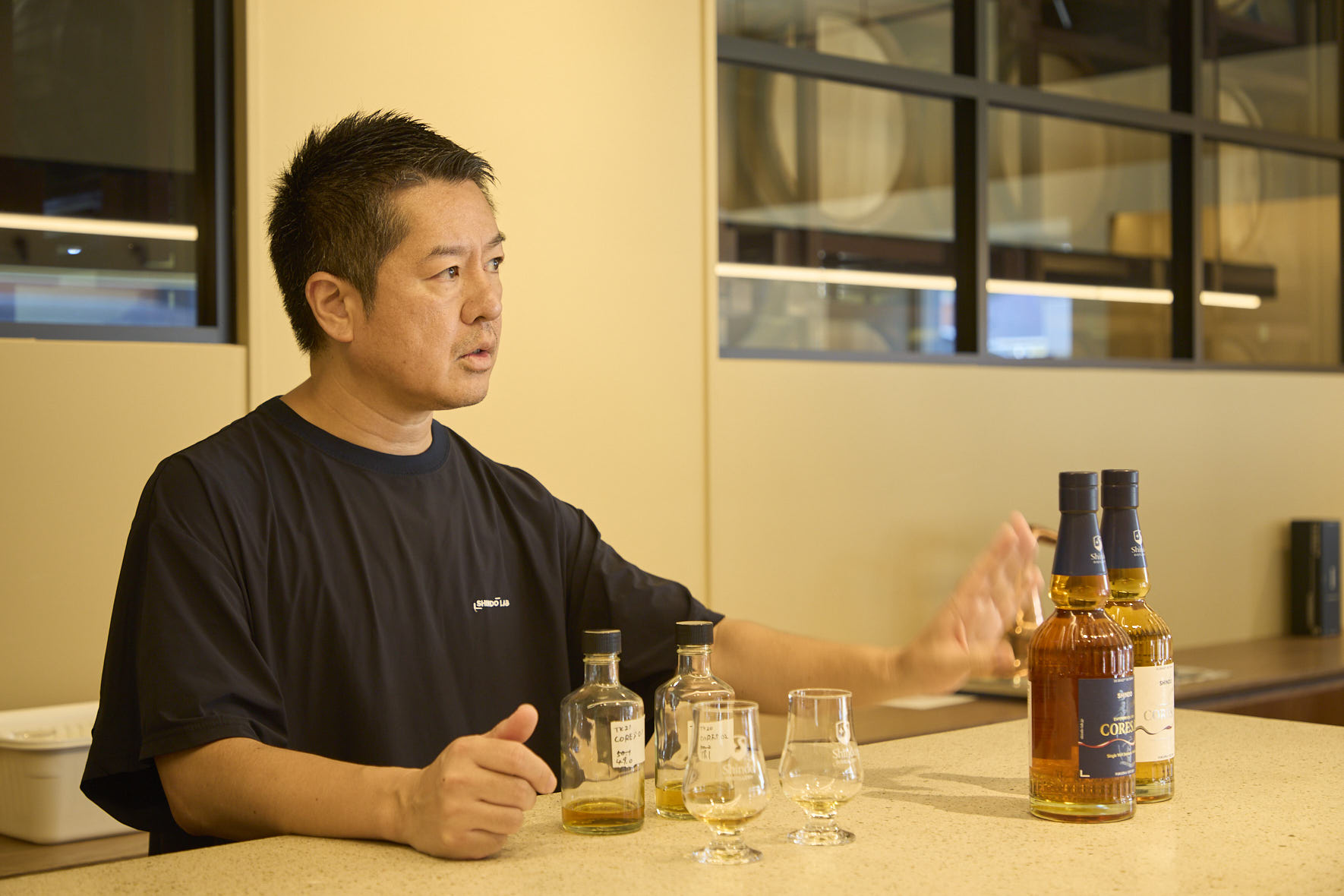 2025年10月23日発売の限定商品「SHINDO EXPERIMENTAL FOR CORES」2種。<br>ファンや専門店からの注文で発売前に完売してしまった。