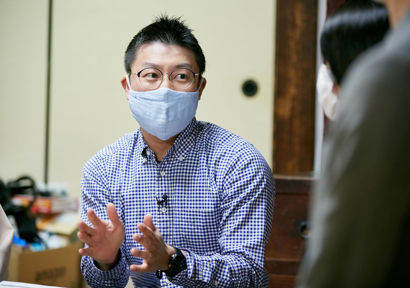 ご自身も6年間の学生時代のうち下宿で過ごした5年半は本当に楽しかった、と話す大堂さん