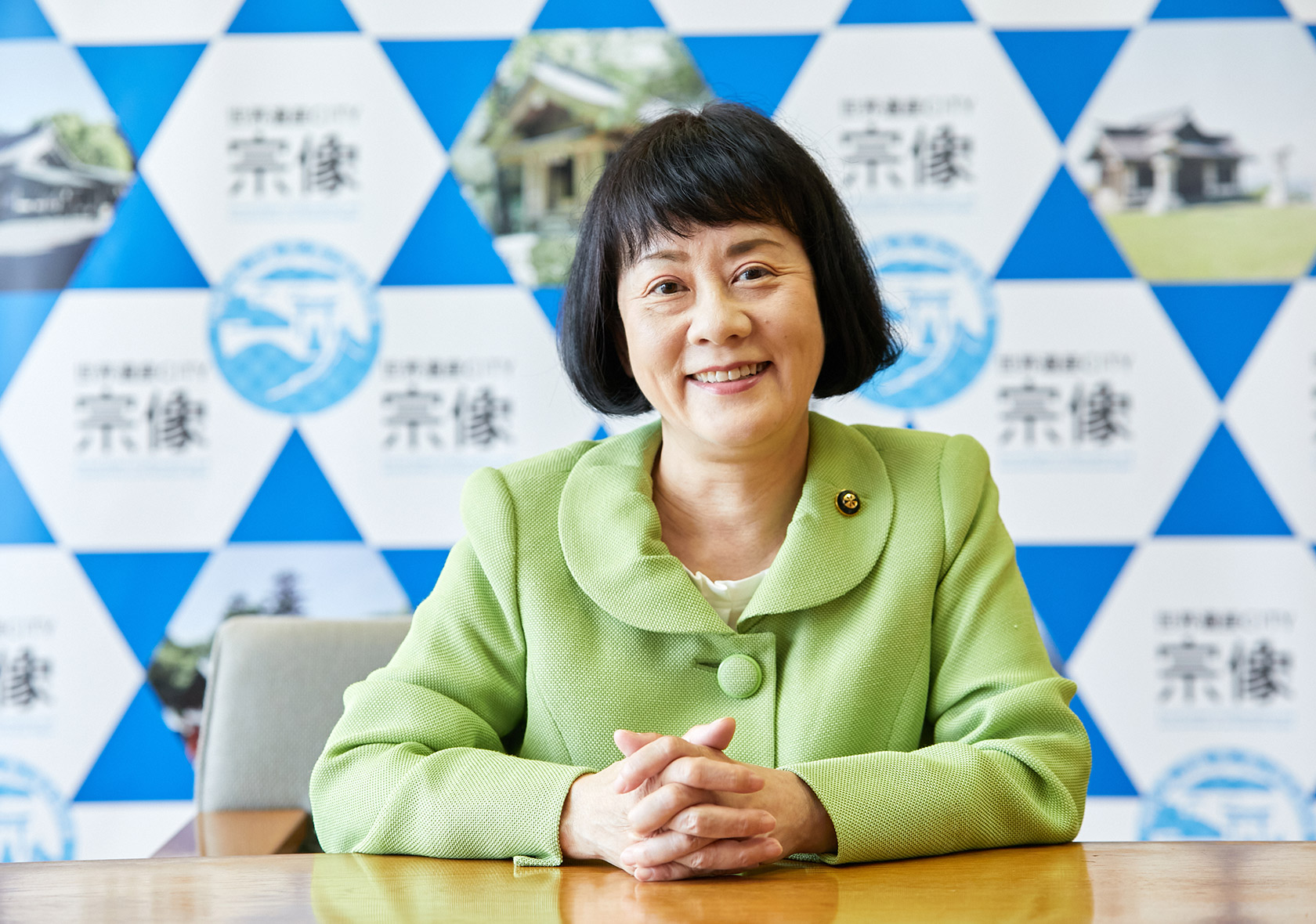 「子どもたちからも『住みたいまち』について活発に意見が出てきました」と市長