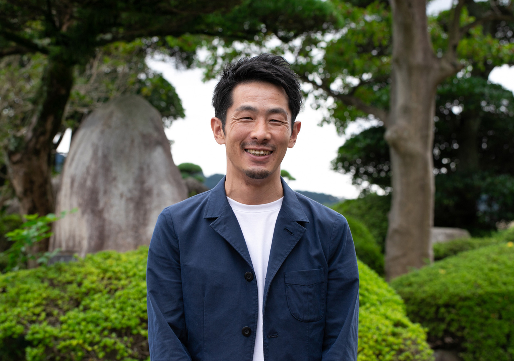 宇美町で3代にわたり醤油の醸造を行っている宇美町商工会青年部長の山元さん