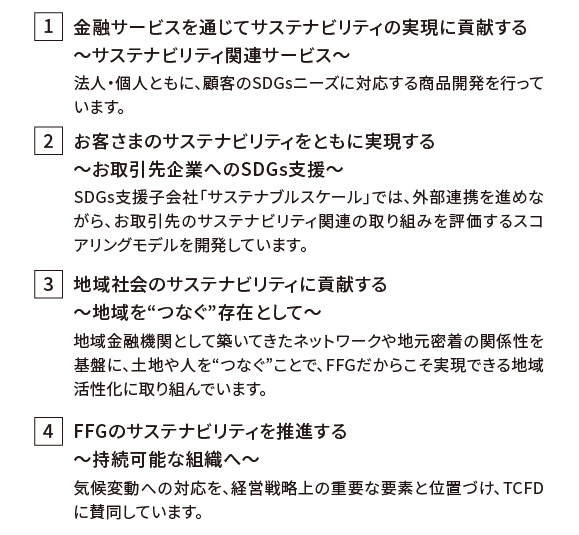 サステナビリティ方針